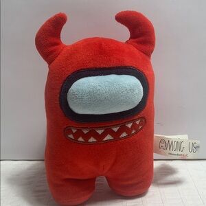 7” Among Us Red Plush - Toikido by Just Toys